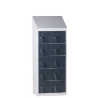 CAPSA Canteen locker with 10 compartments (Suitable for wall mou..